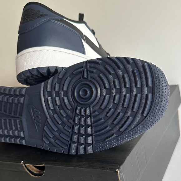 Air Jordan 1 Low Golf “Midnight Navy/White/Black” | Size 13 Men / 14.5 Women - Picture 5 of 5